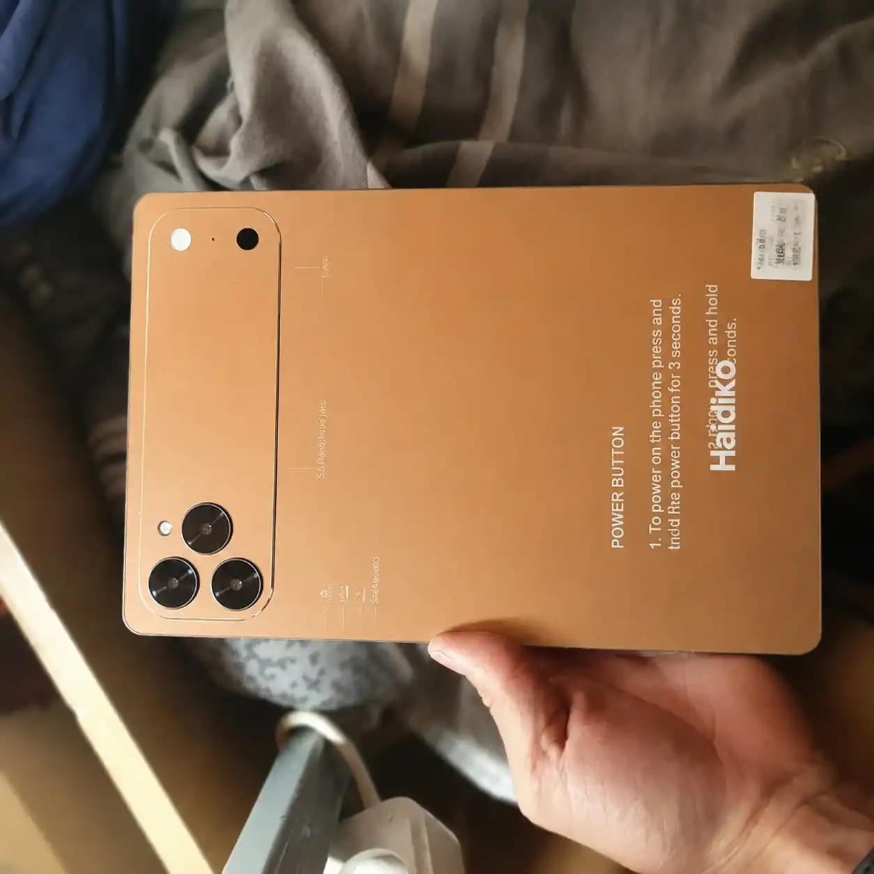 HAIDIKO 17 Pro Max, 16/1TB, Android 15, 2 SIM, UZIMEI, kafolat bilan