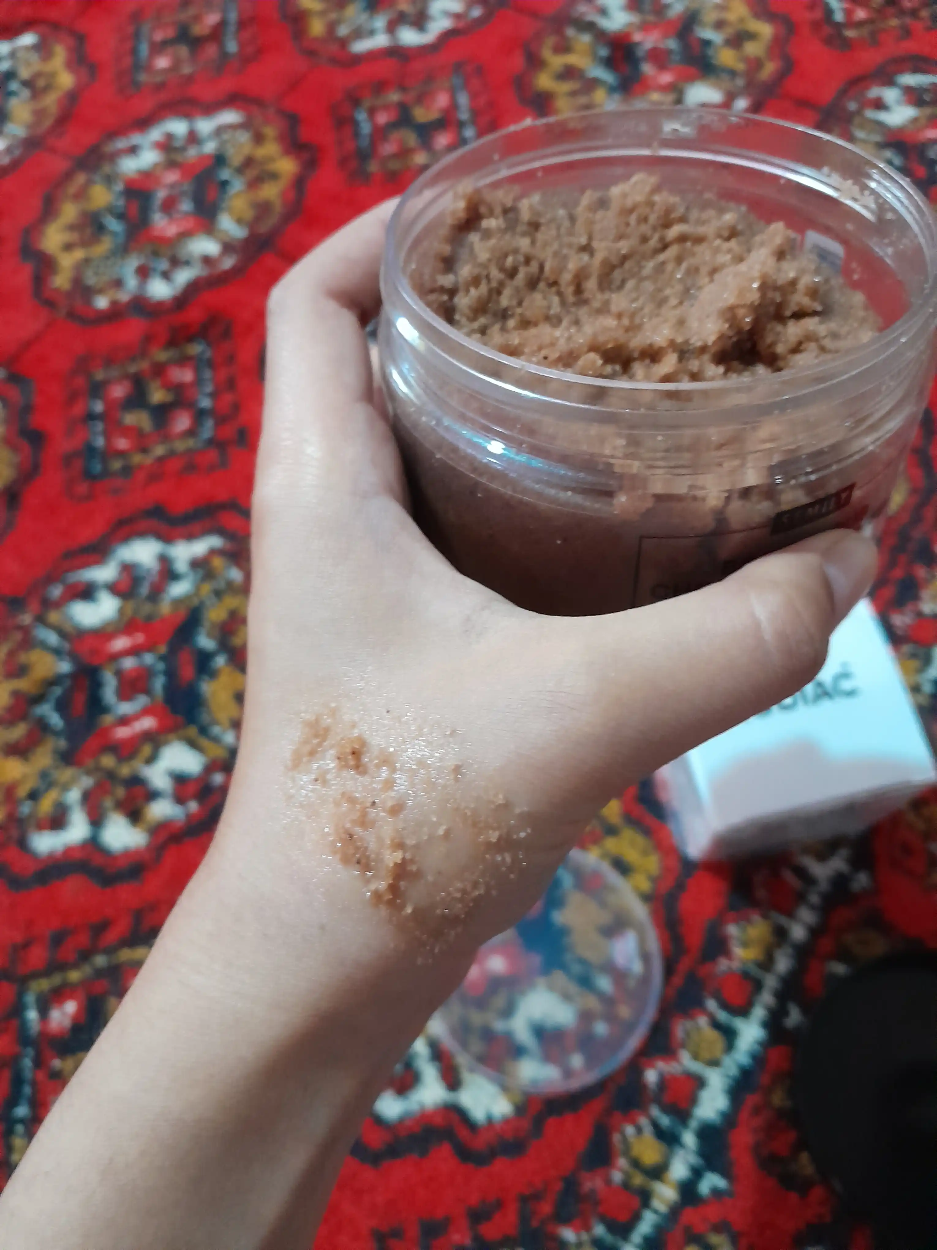 Скраб для тела SEMILY увлажняющий body scrub пилинг для тела 300 мл манго,шоколад,кокос