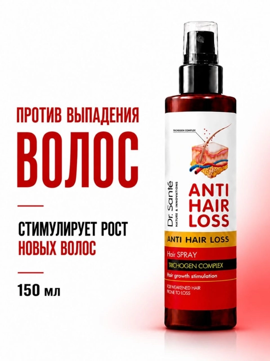 Спрей от выпадения волос, против выпадения волос, для роста волос, Anti Hair Loss - 