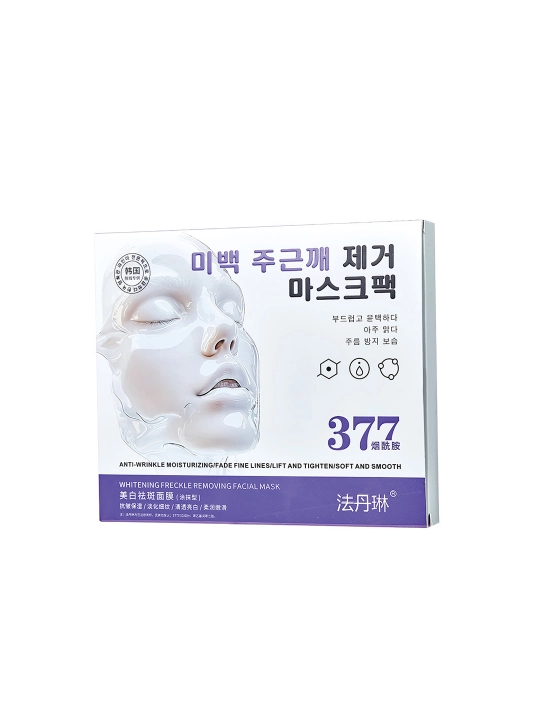 377 Oqartiruvchi va dog'larni ketkazuvchi gel niqobi 12 ml x 6 ta kapsula
