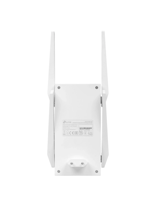 RE815XE signal kuchaytirgichi, Wi-Fi 6E TP-Link AXE5400, Uch diapazonli, Mesh repiter