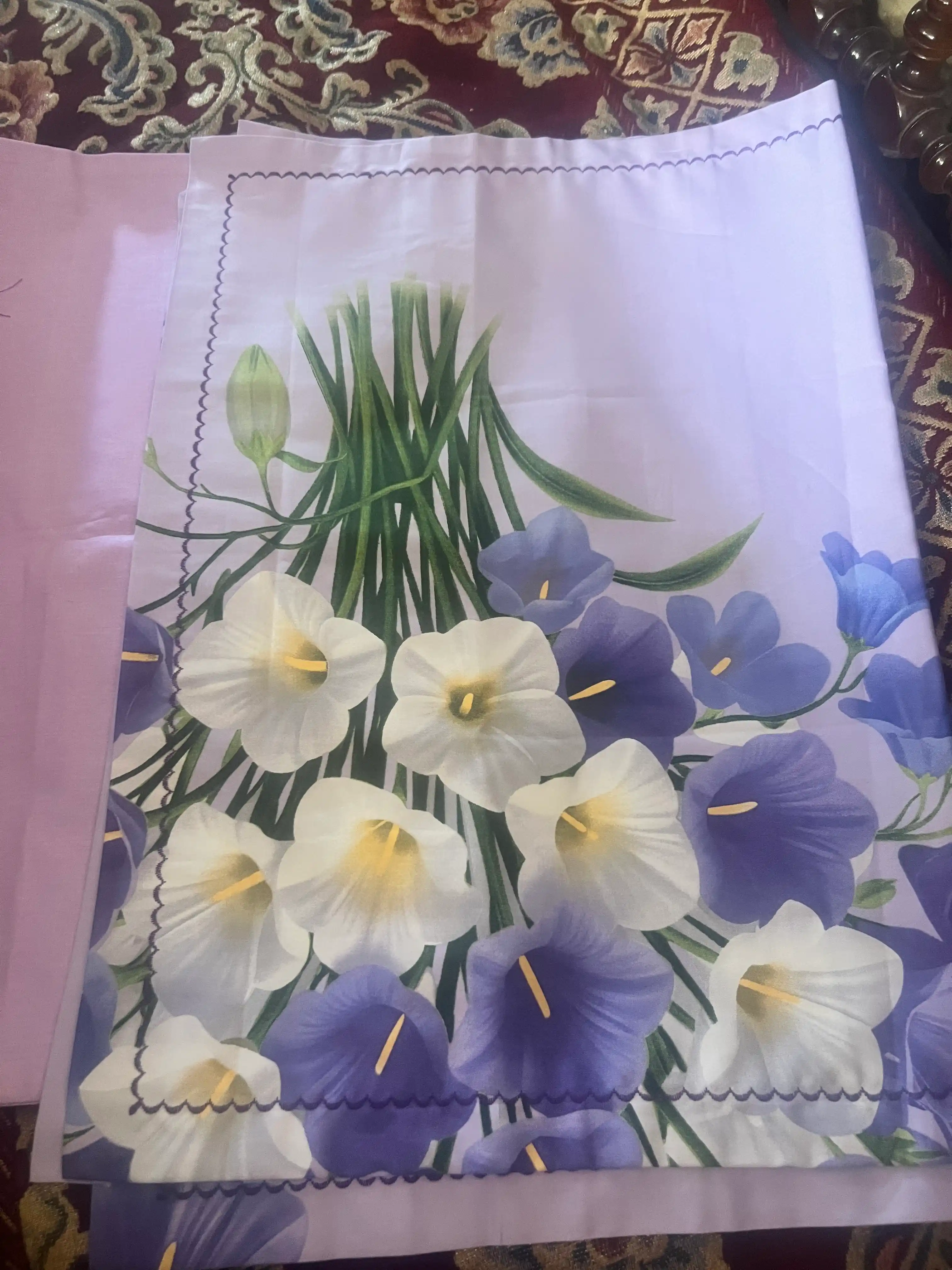 Yostiq jildi 70x50, Super satin, 2 dona ,100% paxta