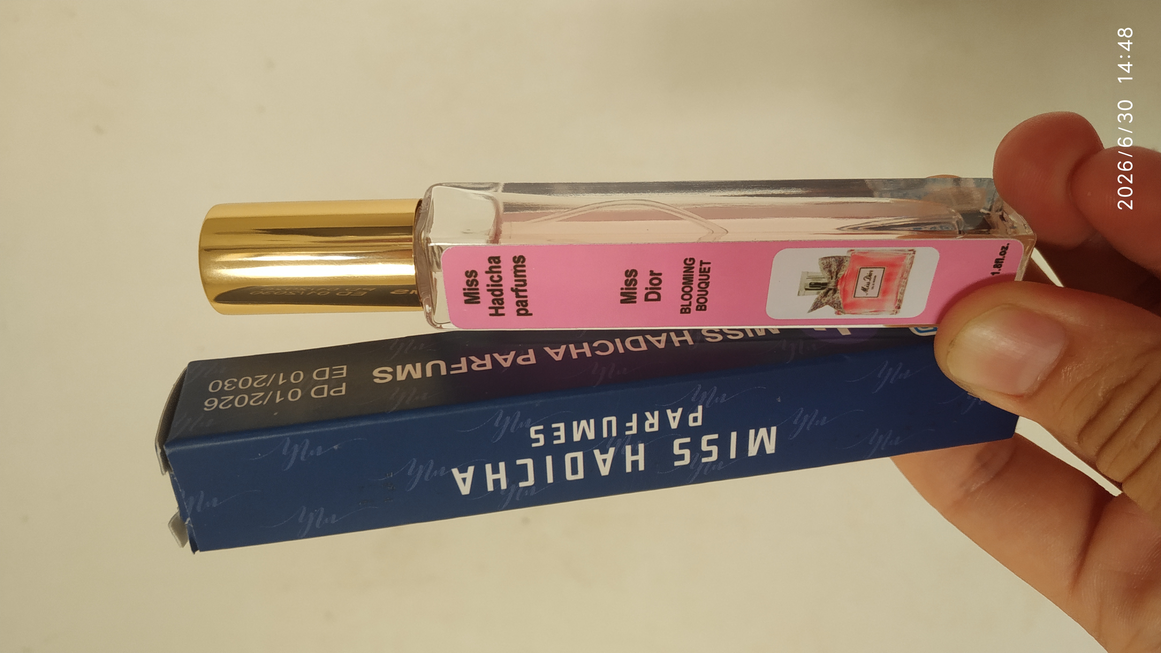 Ayollar atiri, Miss dior Blooming Bouquet, duxi ayollar uchun 5,10,20,ml, ayollarga sovg'a