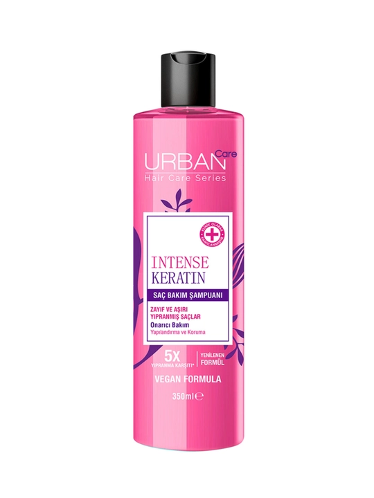 URBAN CARE Intense & Keratin soch shampuni, 350 ml - 