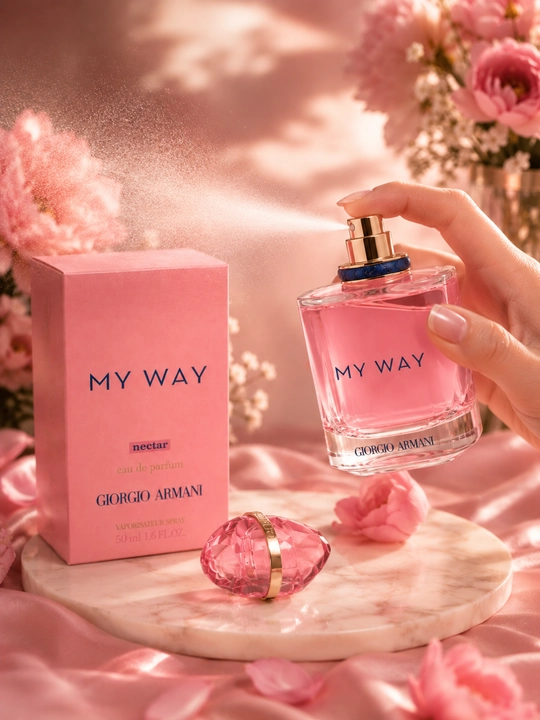 Giorgio Armani My Way Nectar Ayollar uchun barqaror parfyum, yozgi, shleyfli ifor