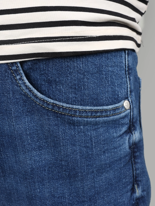 Boston Denim 100% paxtadan tayyorlangan erkaklar jinsi shimlari