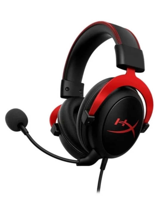 HyperX Cloud II Игровая Гарнитура с Микрофоном Стерео для ПК PS5 Xbox Ноутбука