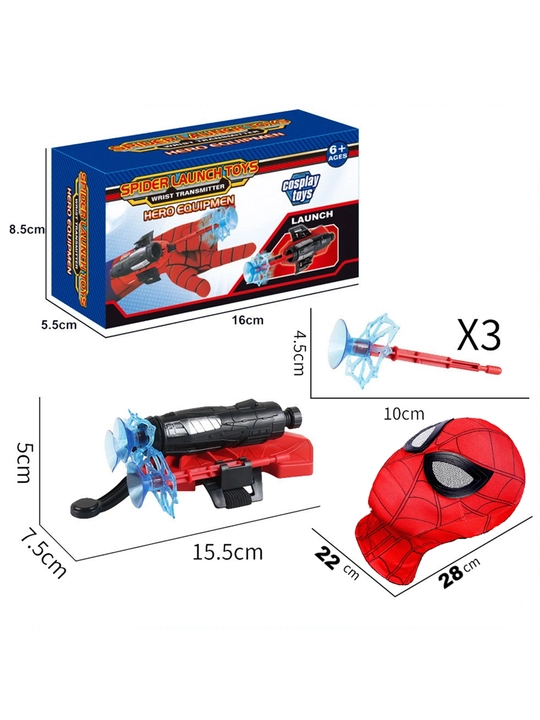 Super qahramon blasteri: otish qo‘lqopi, 3 ta o‘q, bolalar o‘yinchog‘i