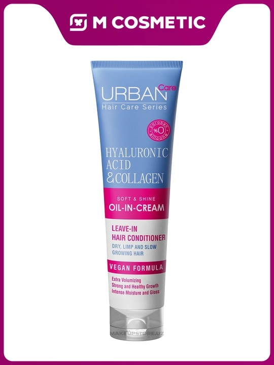 URBAN CARE soch uchun Hyaluronic Acid & Collagen krem-moyi, 150 ml - 