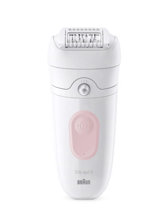 Эпилятор Braun Silk-épil 5 SE5-000, 28 пинцетов, 2 скорости, Wet & Dry, белый