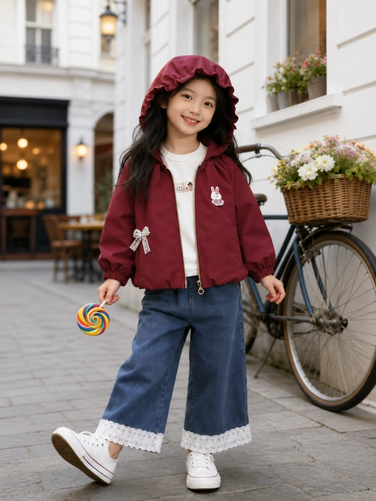 Qizlar uchun 3 qismli troyka, 2–6 yosh - 