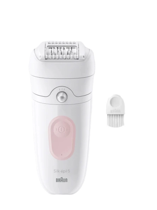 Эпилятор Braun Silk-épil 5 SE5-000, 28 пинцетов, 2 скорости, Wet & Dry, белый