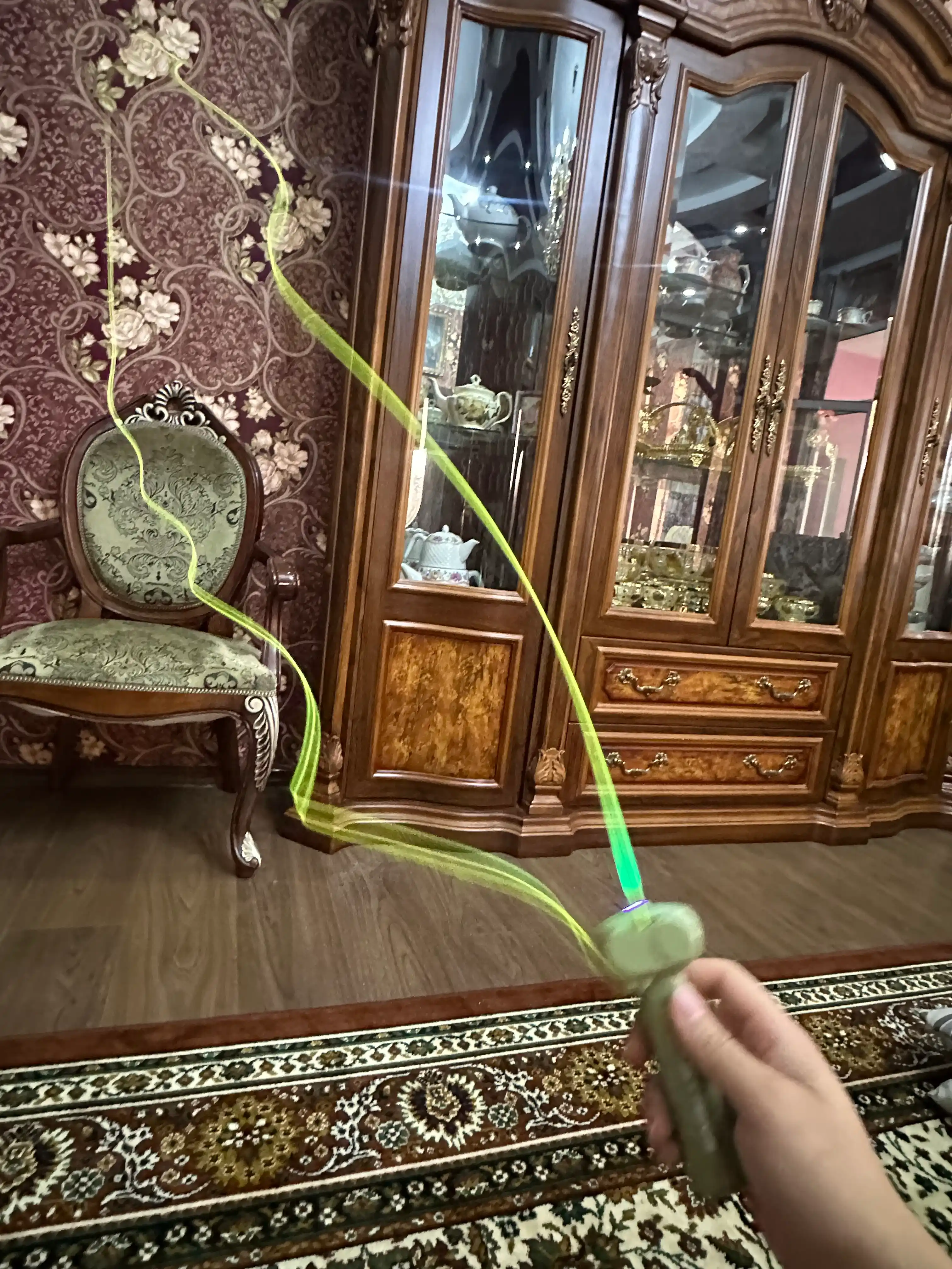 Игрушка веревка Zipstring летающая веревка, интерактивная антистрессовая игрушка,Ku string