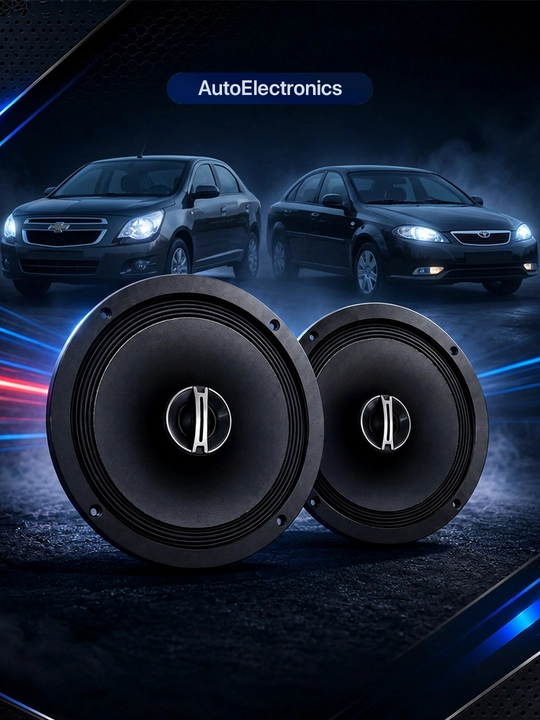 Автоколонки DIBALO RF-6500, 2-полосные коаксиальные динамики, 200W, 4 Ohm