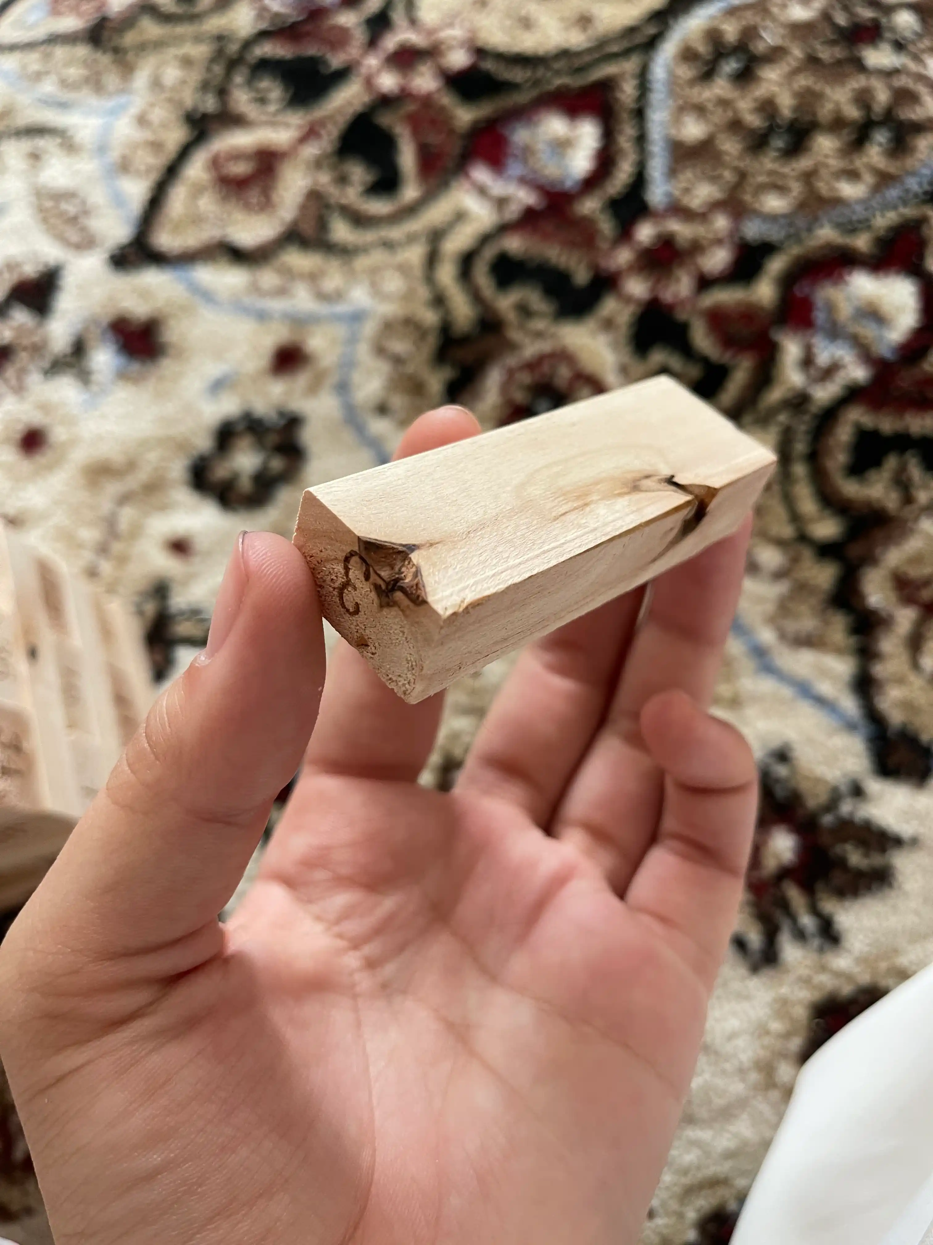 Stol o'yini Jenga, qulayotgan minora, do'stlar va oila uchun, sargish, 54 yog'och bloklari