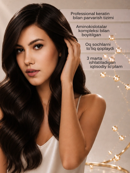 Корейская краска для волос, без аммиака, без сульфатов Kerasys Color Lab