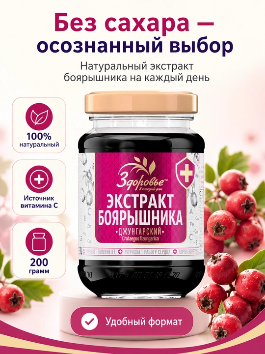 “Zdorovye” jung‘or do‘lanasi ekstrakti, tabiiy, shakarsiz, 200 g