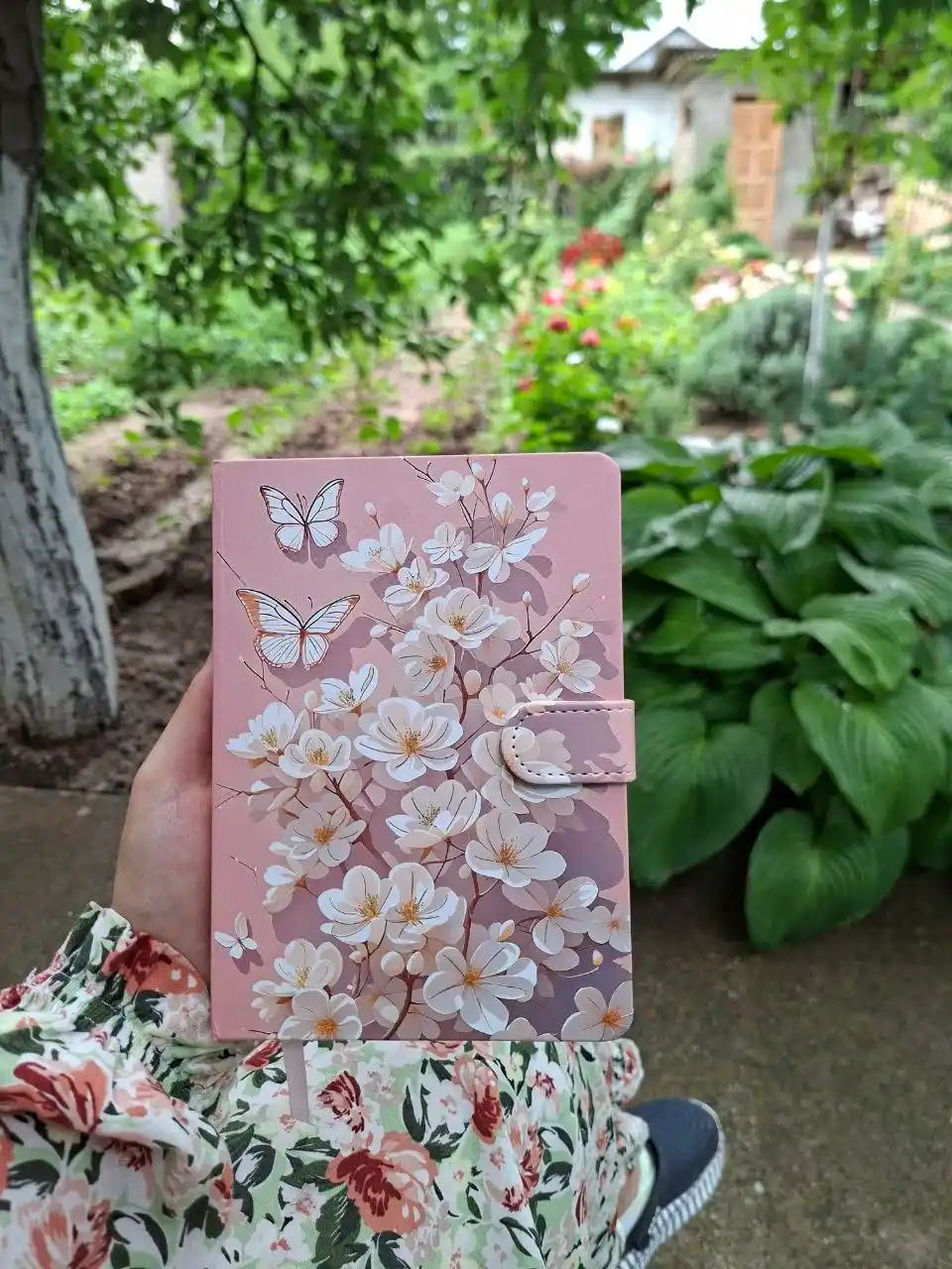 Ijodiy, 13*19, gulli yon daftar, qizlar uchun shaxsiy kundalik, B6 format, 110+ varaq
