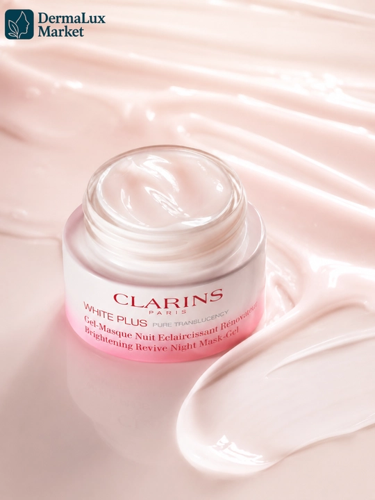 Ночная маска-гель для сияния Clarins White Plus Brightening Revive Night Mask-Gel, 50 мл