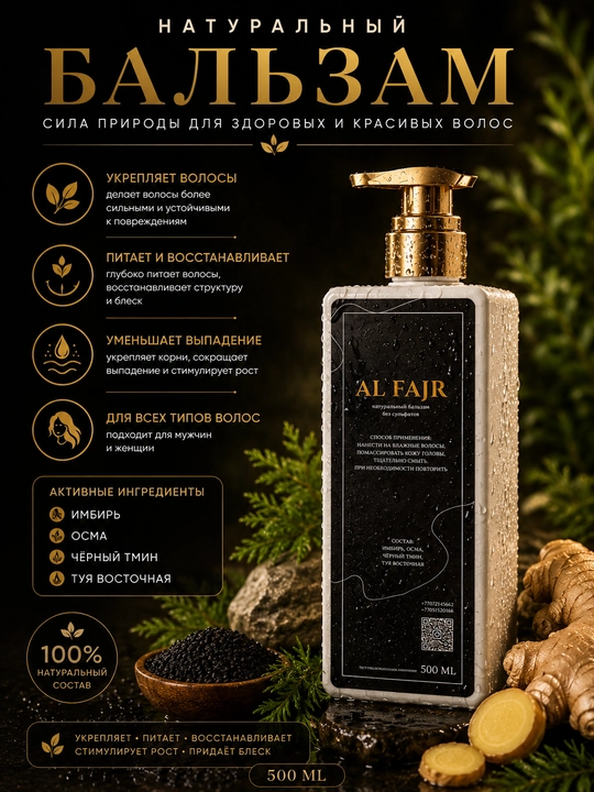 Alfajr balzami, 500 ml - 
