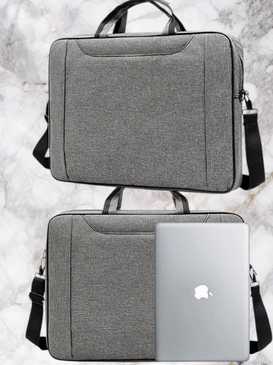 Сумка для ноутбука 15.6", водоотталкивающая, с плечевым ремнем, для MacBook, Lenovo, HP