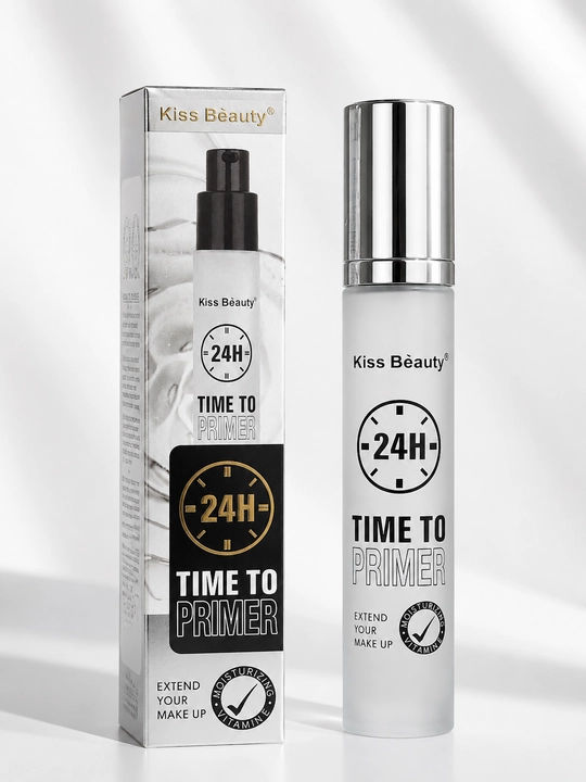 Kiss Beauty Makeup Base 24H Time To Primer, Skin Smoothing and Moisturizer