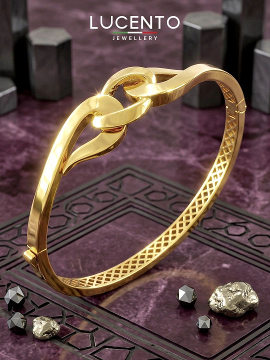 Золотой браслет 585 пробы Lucento Jewellery - 