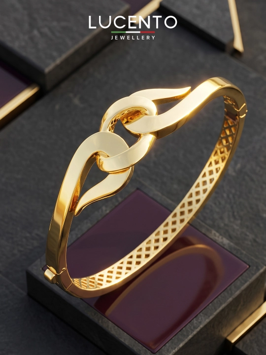 Золотой браслет 585 пробы Lucento Jewellery