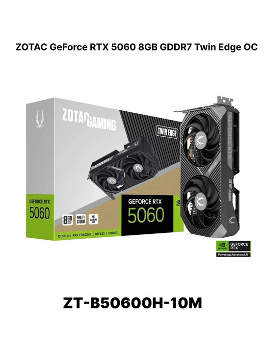 Videokarta Zotac GeForce RTX 3050, RTX 5050, RTX 5060, RTX 5060Ti, RTX 5070Ti, RTX 5080