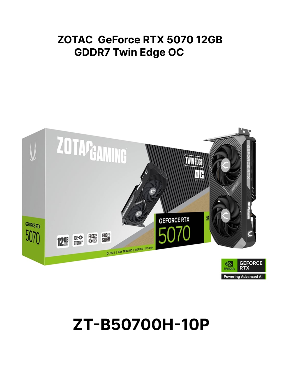 Videokarta Zotac GeForce RTX 3050, RTX 5050, RTX 5060, RTX 5060Ti, RTX 5070Ti, RTX 5080