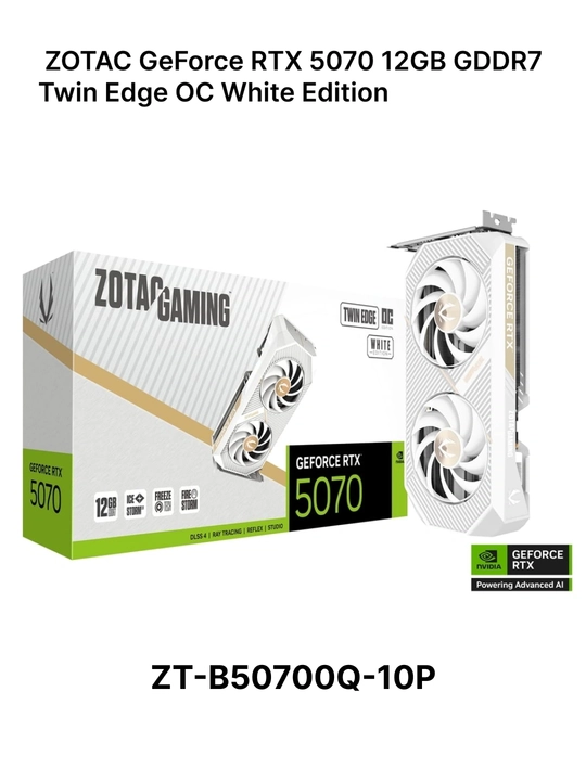 Videokarta Zotac GeForce RTX 3050, RTX 5050, RTX 5060, RTX 5060Ti, RTX 5070Ti, RTX 5080