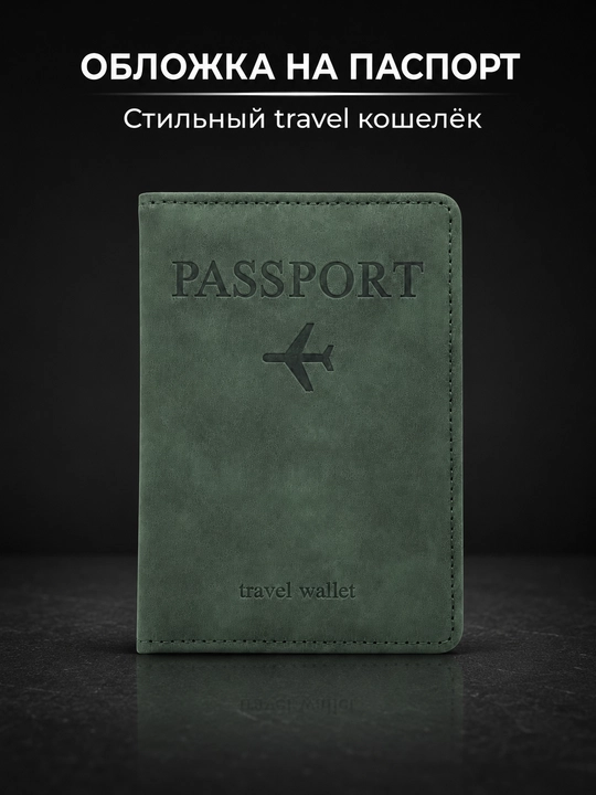 Pasport va karta ushlagichi manjetli g'ilof - 