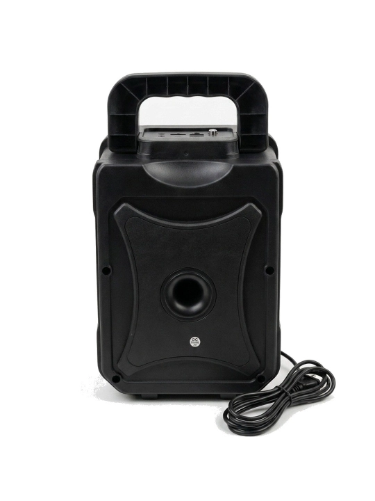 Mikrofon va LED yoritgichli Sing-e ZQS6166 ko‘chma Bluetooth karaoke karnay