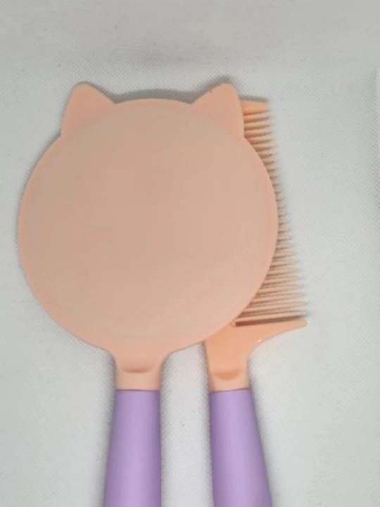 Детская расческа, детское зеркало, ручное зеркало, расческа и зеркало