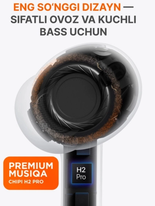 Simsiz quloqchinlar HAIDIKO Pods Pro 2,Pods Pro 3,Pods 3,Pods 4,IOS va Android uchun,2026