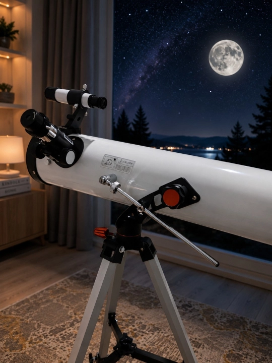 Astronomik teleskop F70076, fokus masofasi: 700 mm, 875x gacha kattalashtirish