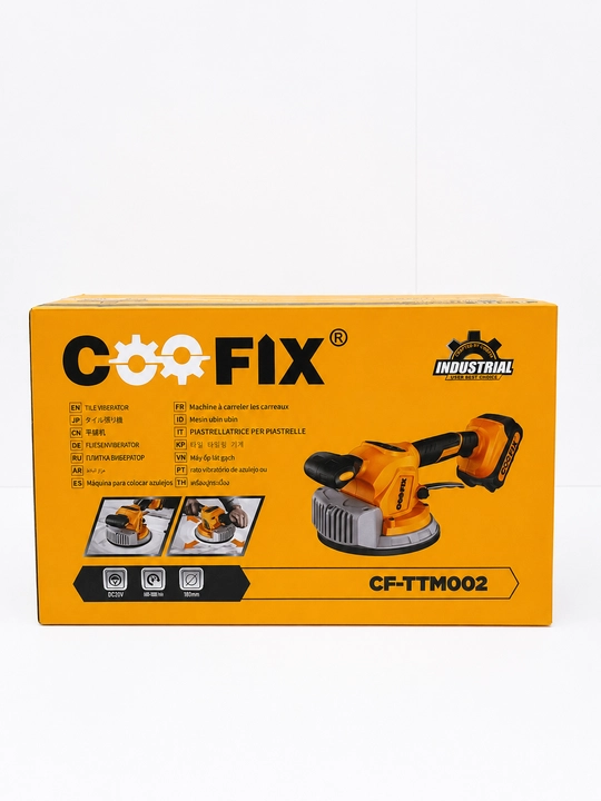 COOFIX plitkalar uchun akkumulyatorli vibrator, vakuumli vibrator