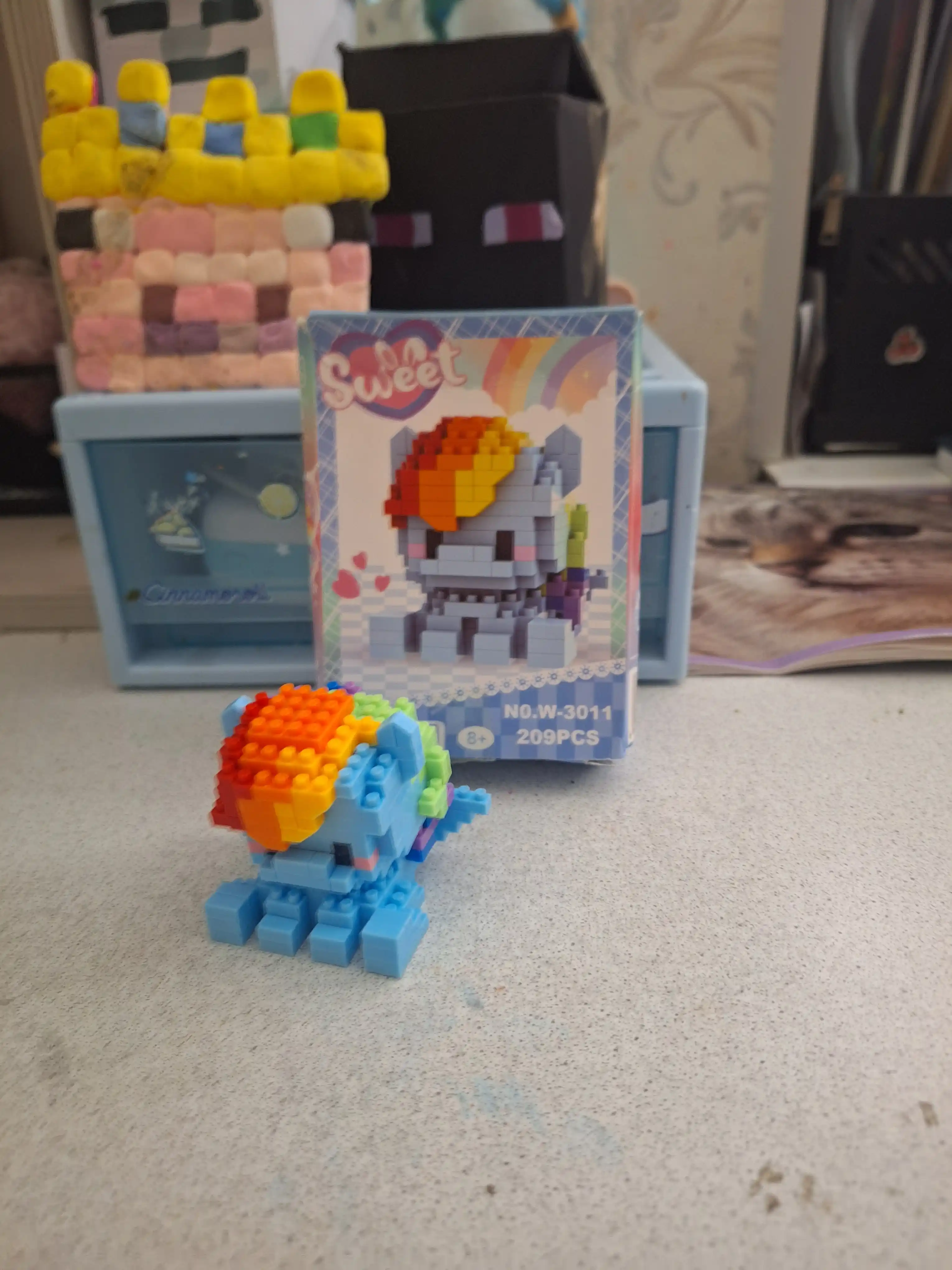 3D Лего конструктор My Little Pony , мини головоломка для детей и взрослых, мини