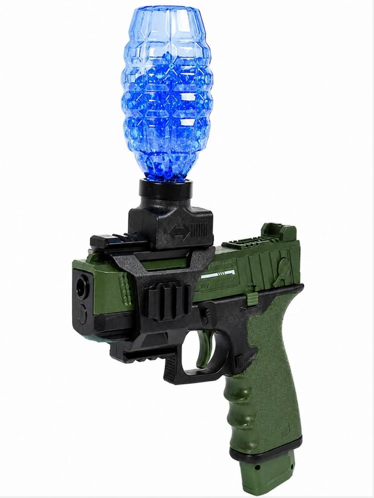 Гелевый автомат на орбизах VECTOR и пистолет GLOCK, аккумуляторный бластер 2 в 1
