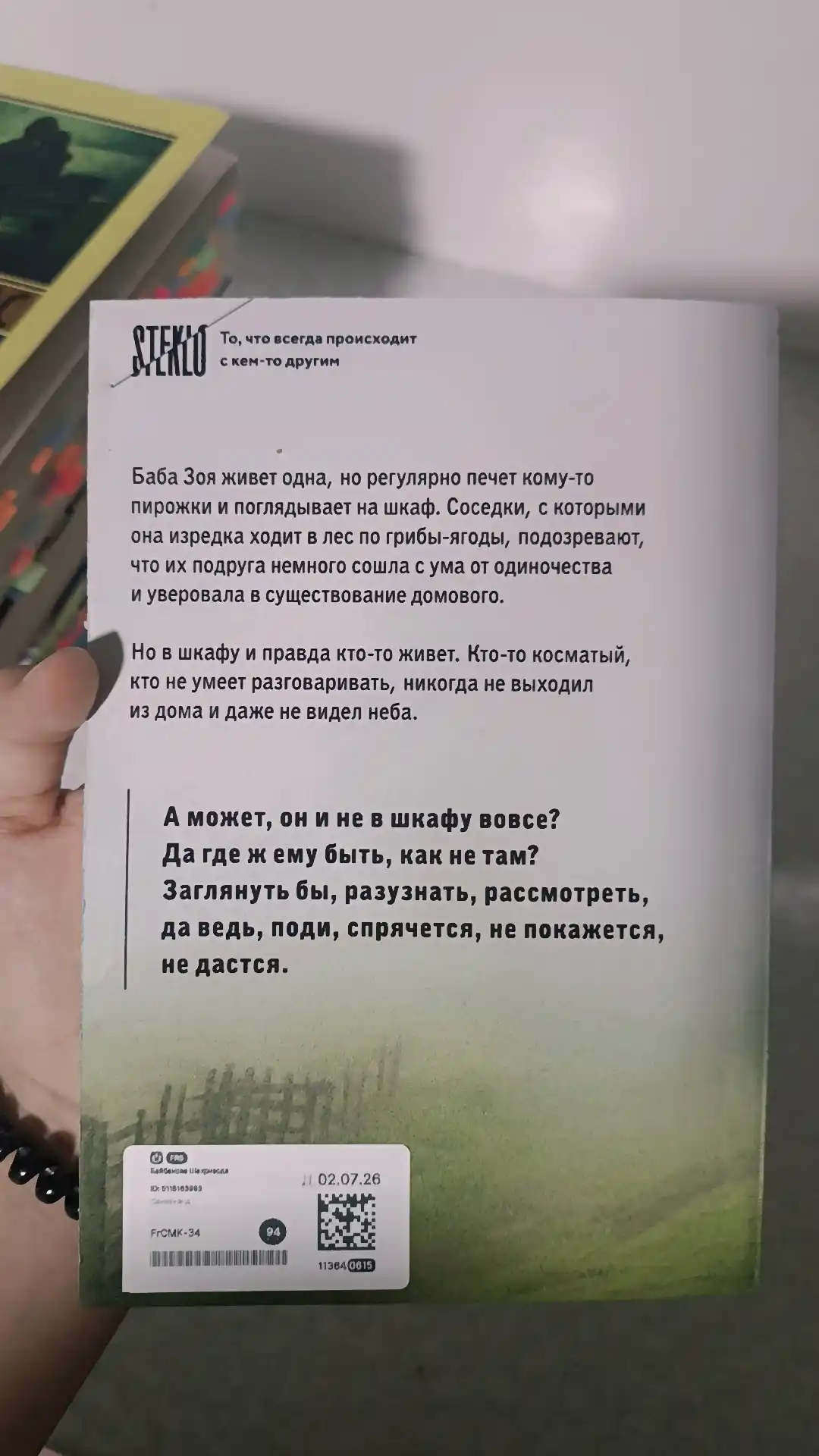 Бабушка сказала сидеть тихо. Реньжина Настасья
