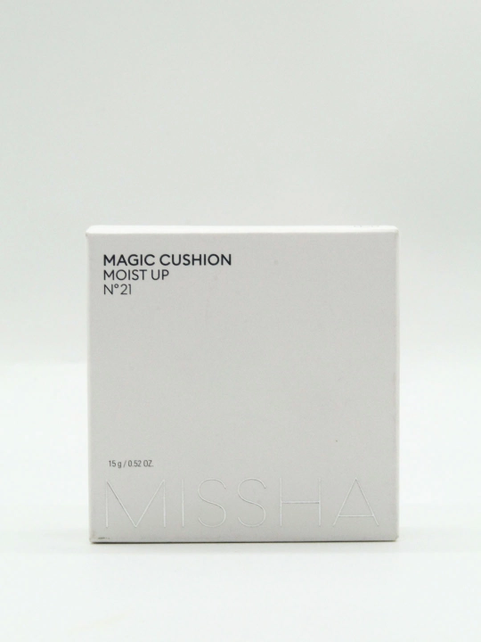Kushon Moist Magic Cover  Up Cushion 21 va 23-ton, barcha teri turlari uchun SPF 50