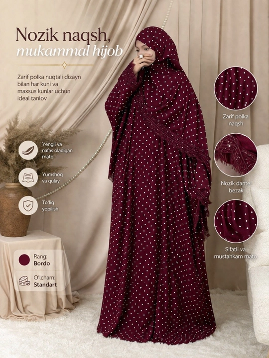 Ruby Dots – Платье Макси - 