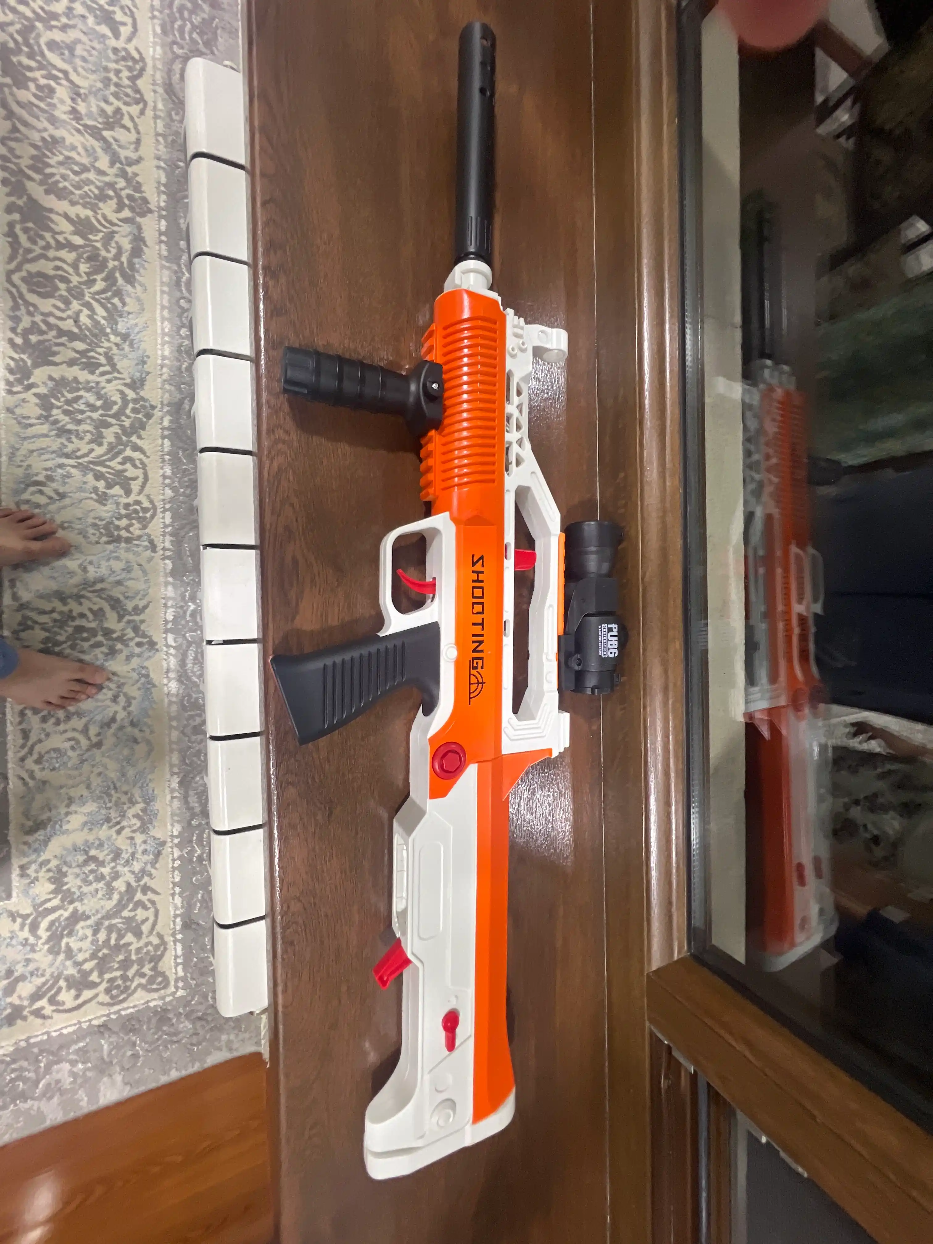 Пневматический пистолет с орбизами, Glock, автомат М416, винтовка