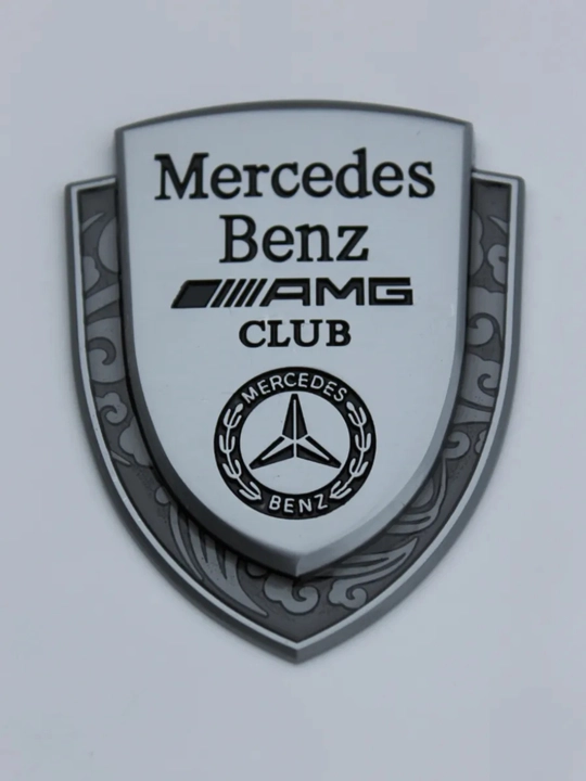 Металлические логотипы для автомобиля  Ferrari, Porsche, Lamborghini, универсальные (1 шт)