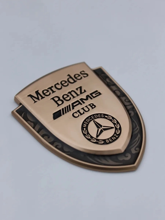 Металлические логотипы для автомобиля  Ferrari, Porsche, Lamborghini, универсальные (1 шт)