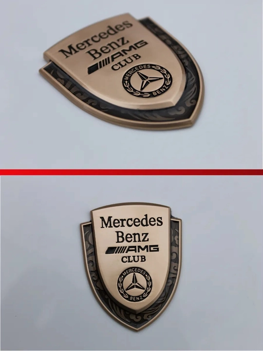 Металлические логотипы для автомобиля  Ferrari, Porsche, Lamborghini, универсальные (1 шт)