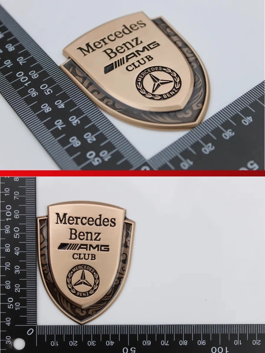 Металлические логотипы для автомобиля  Ferrari, Porsche, Lamborghini, универсальные (1 шт)