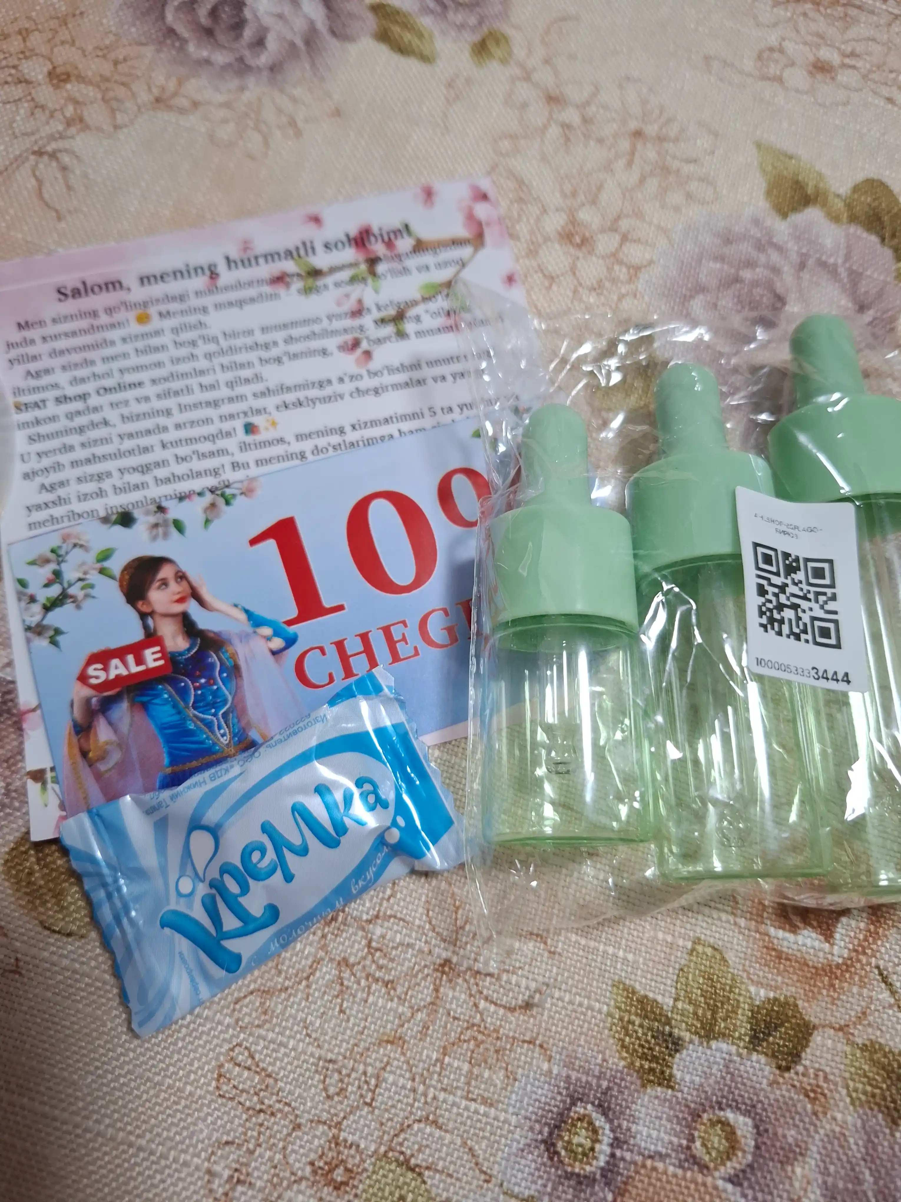 Shisha flakon pipetkali
