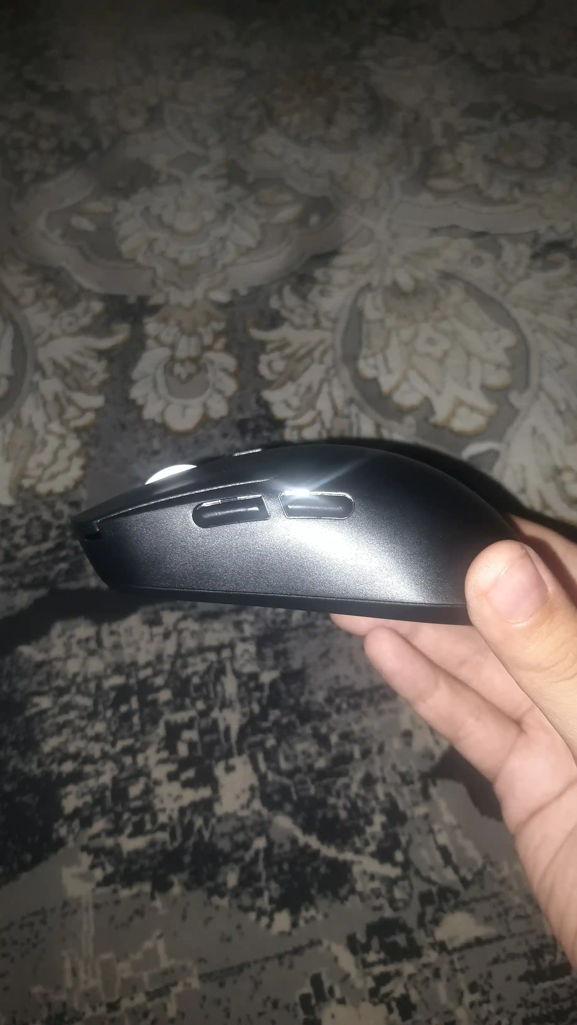 O'yin uchun simsiz sichqoncha, Bluetooth 5.0/2.4G. 8000 DPI