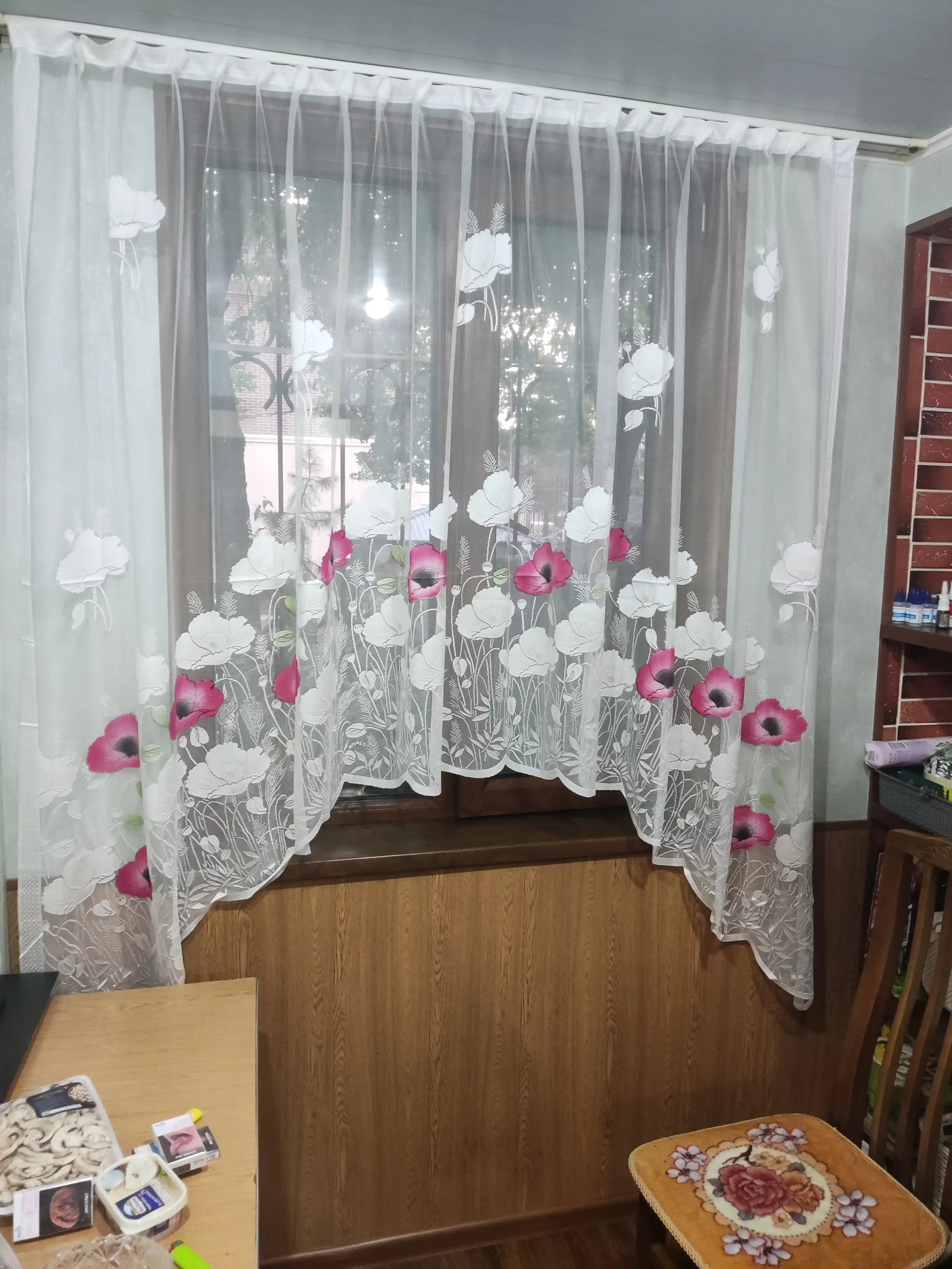 Arkali tyul pardalar, tayyor to‘plam, oshxona, balkon va yotoqxonalar uchun ajoyib tanlov